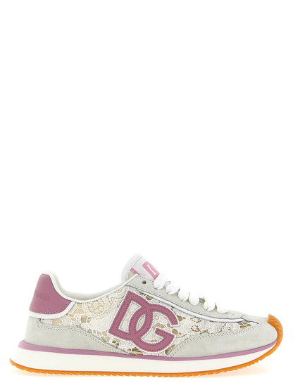 Dolce & Gabbana Sneakers — DG Cushion Pink | Aumifour