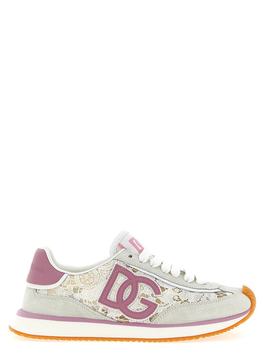 Dolce & Gabbana Sneakers — DG Cushion Pink | Aumifour