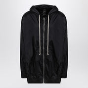 Champion x Rick Owens Lightweight black zip jacket in nylon