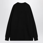 Sweat-shirt Tommy T noir Champion x Rick Owens