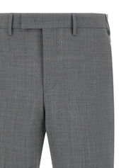 Pt Torino Master Pants — Slim Grey Trousers for Men