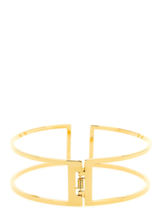 Elisabetta Franchi Chocker Necklace — Gold Jewellery