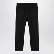 PT Torino Black wool trousers