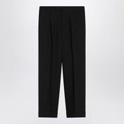 PT Torino Black virgin wool trousers