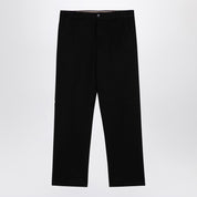 PT Torino Michael anthracite grey cotton trousers