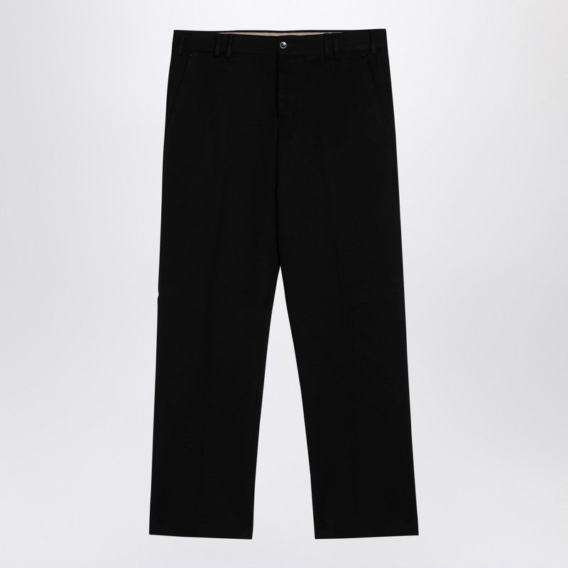 PT Torino Michael anthracite grey cotton trousers