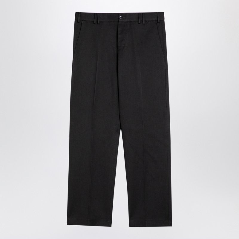 PT Torino Michael black cotton trousers