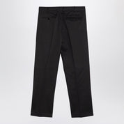 PT Torino Michael black cotton trousers