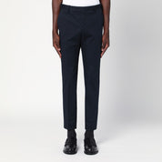 Pantalon slim en coton bleu PT Torino