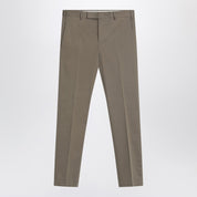 Pantalon slim en coton vert militaire PT Torino