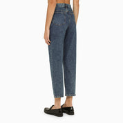A.P.C. Le Jean cropped jeans in blue cotton denim