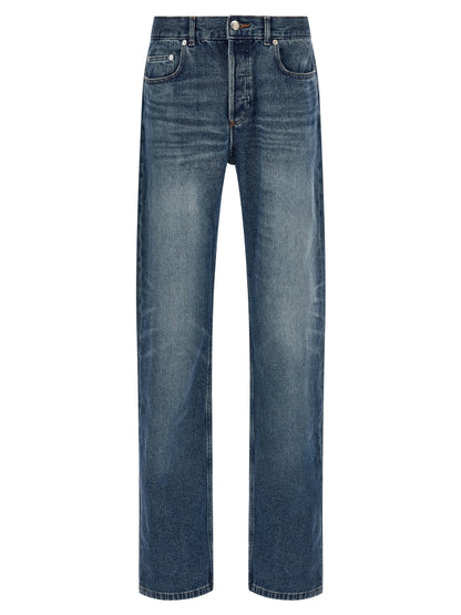 A.p.c. Rescue Jeans for Men — Stonewashed Straight Leg