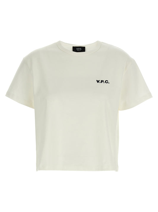 A.p.c. Boxy Petit Vpc T-shirt — Women's Topwear, White