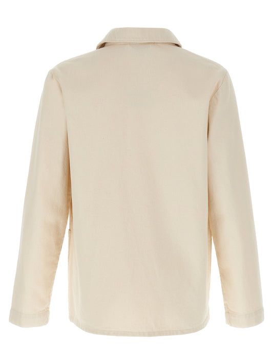 A.p.c. Kerlouan Jacket — Men's Denim Jacket, Beige