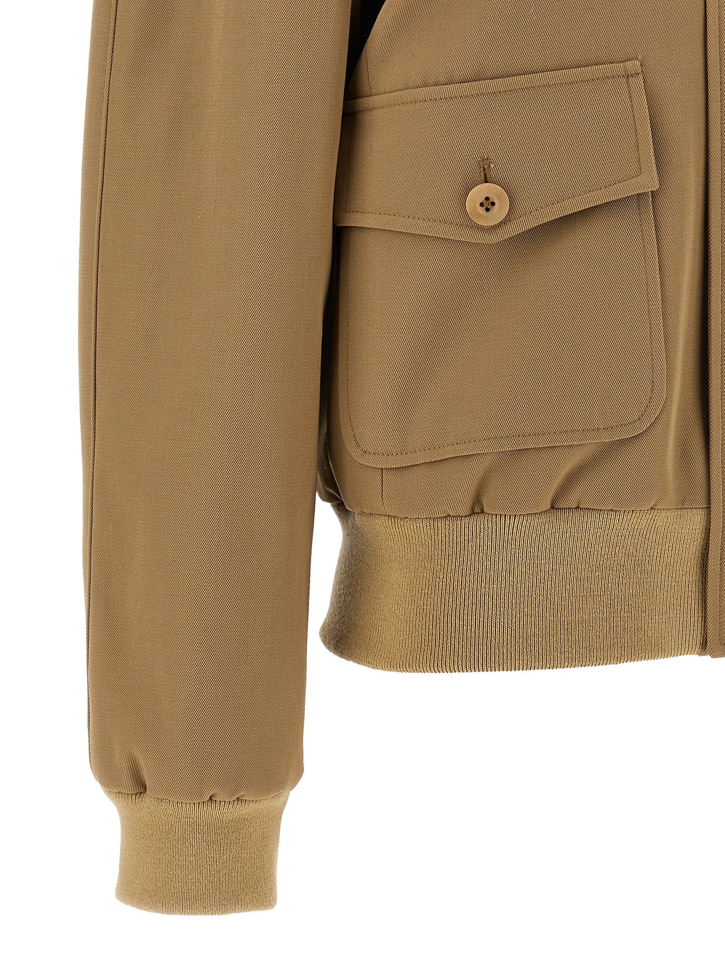 A.p.c. Cotton & Wool Jacket — Boxy Beige Jacket