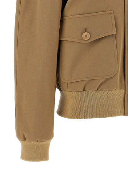 A.p.c. Cotton & Wool Jacket — Boxy Beige Jacket