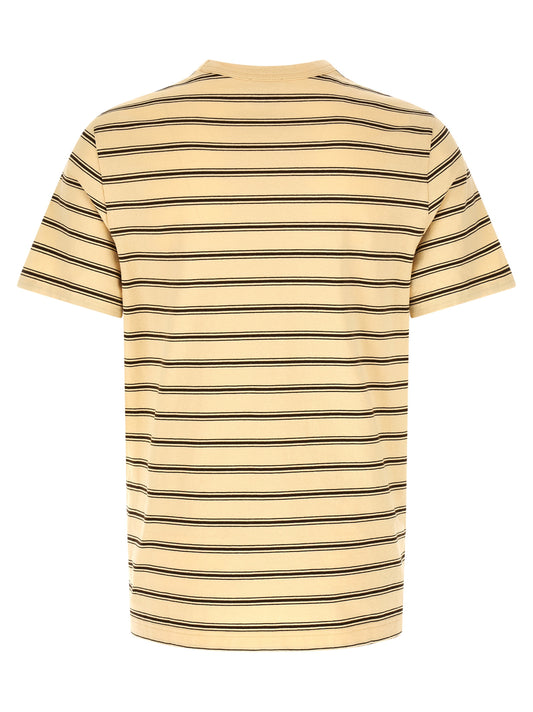 A.p.c. Striped T-shirt — Men’s Topwear, Beige (SS26)