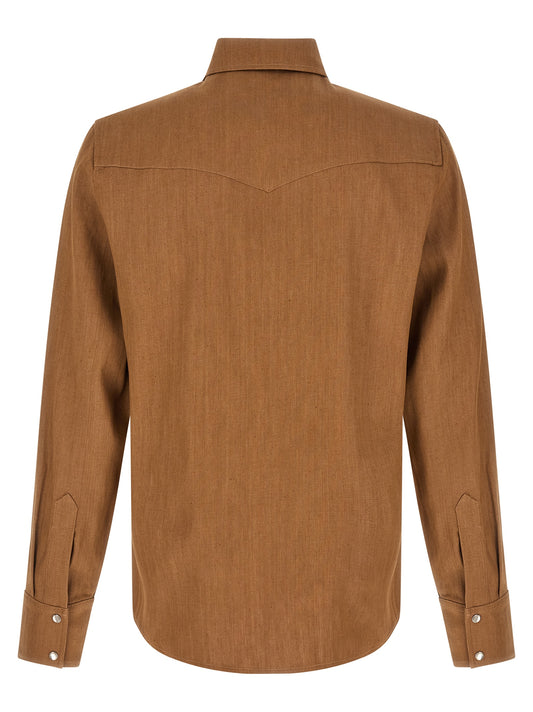 A.p.c. Western Shirt — Men's Organic Denim Shirt