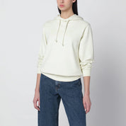 A.P.C. Ecru sweatshirt with logo print