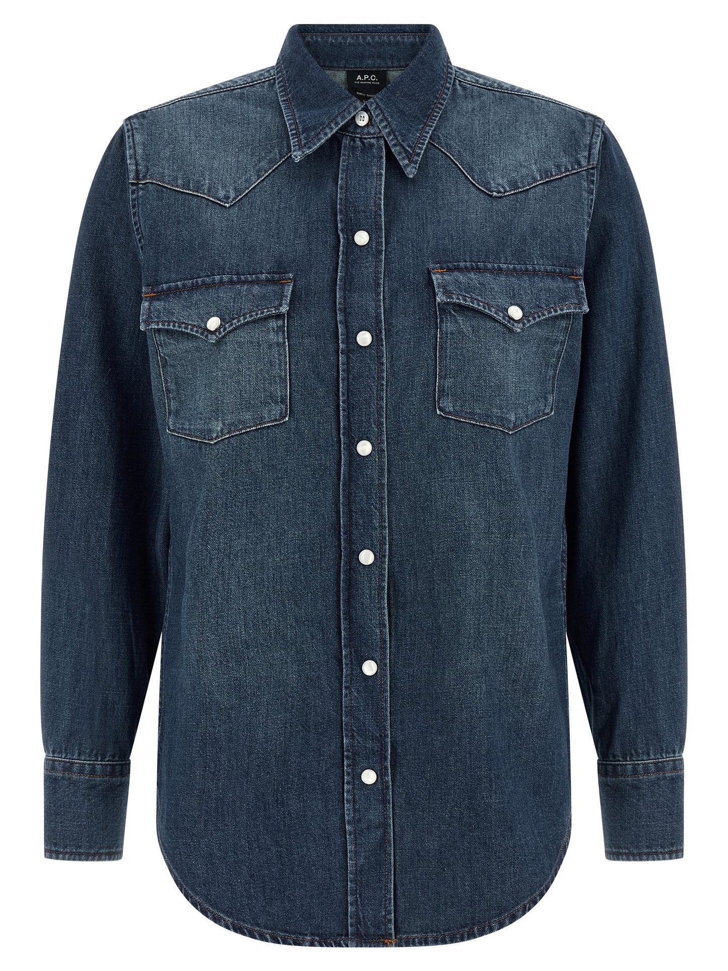A.p.c. Western Shirt — Denim Shirt for Women