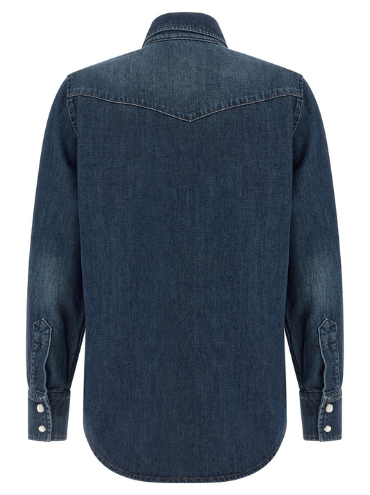 A.p.c. Western Shirt — Denim Shirt for Women