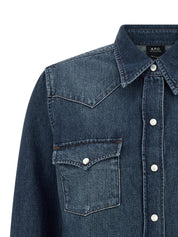 A.p.c. Western Shirt — Denim Shirt for Women