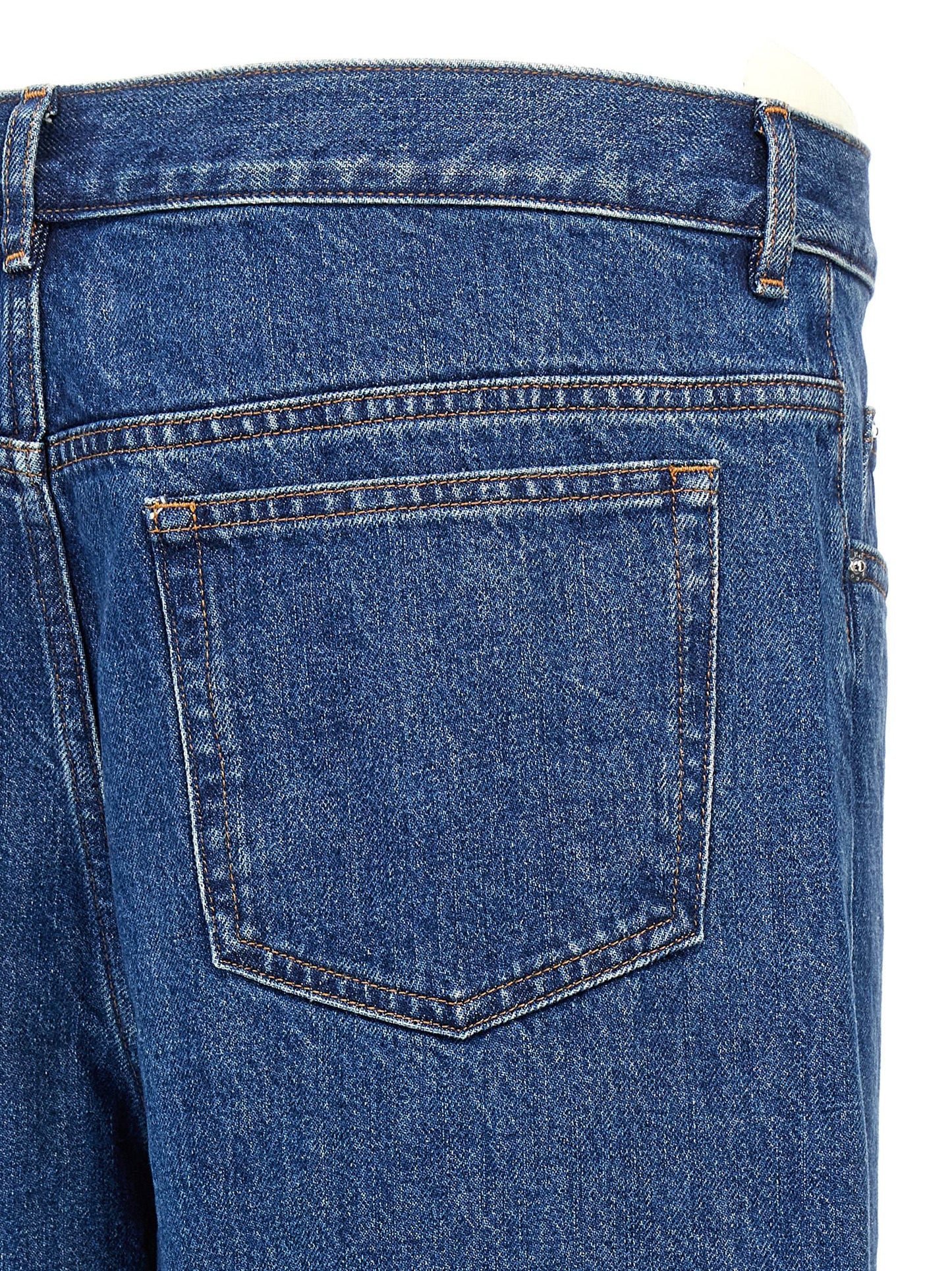 A.p.c. Fairfax Jeans for Men — Blue Cotton Denim