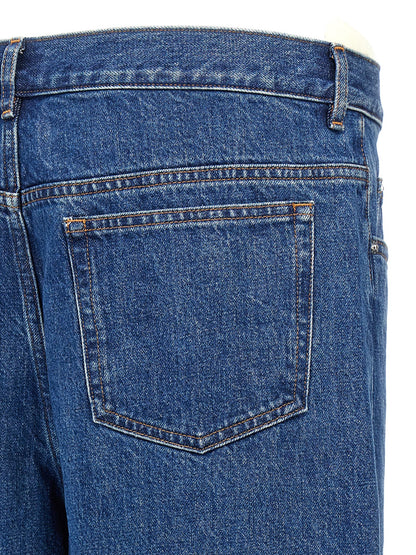 A.p.c. Fairfax Jeans for Men — Blue Cotton Denim