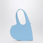 Coperni Mini Heart bag in light blue leather