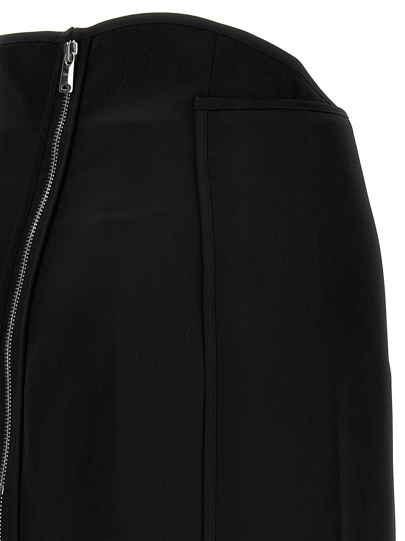 Coperni Long Zip Skirt