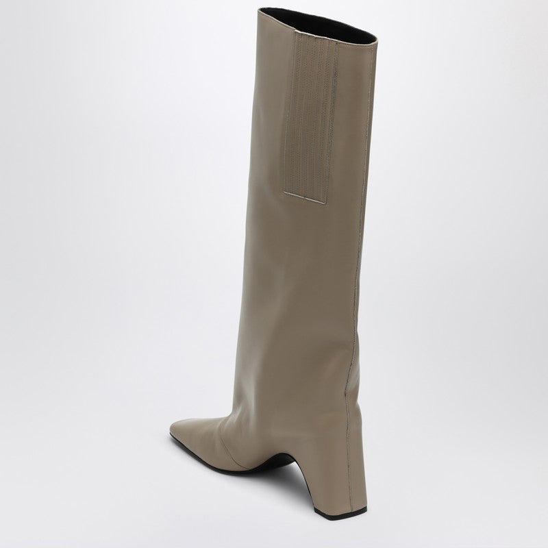 Coperni Beige leather Bridge boot