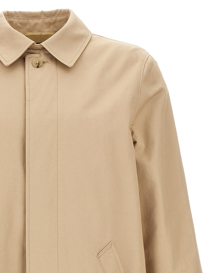 A.p.c. Mac Ville Trench Coat — Men's Beige Trench (SS26)