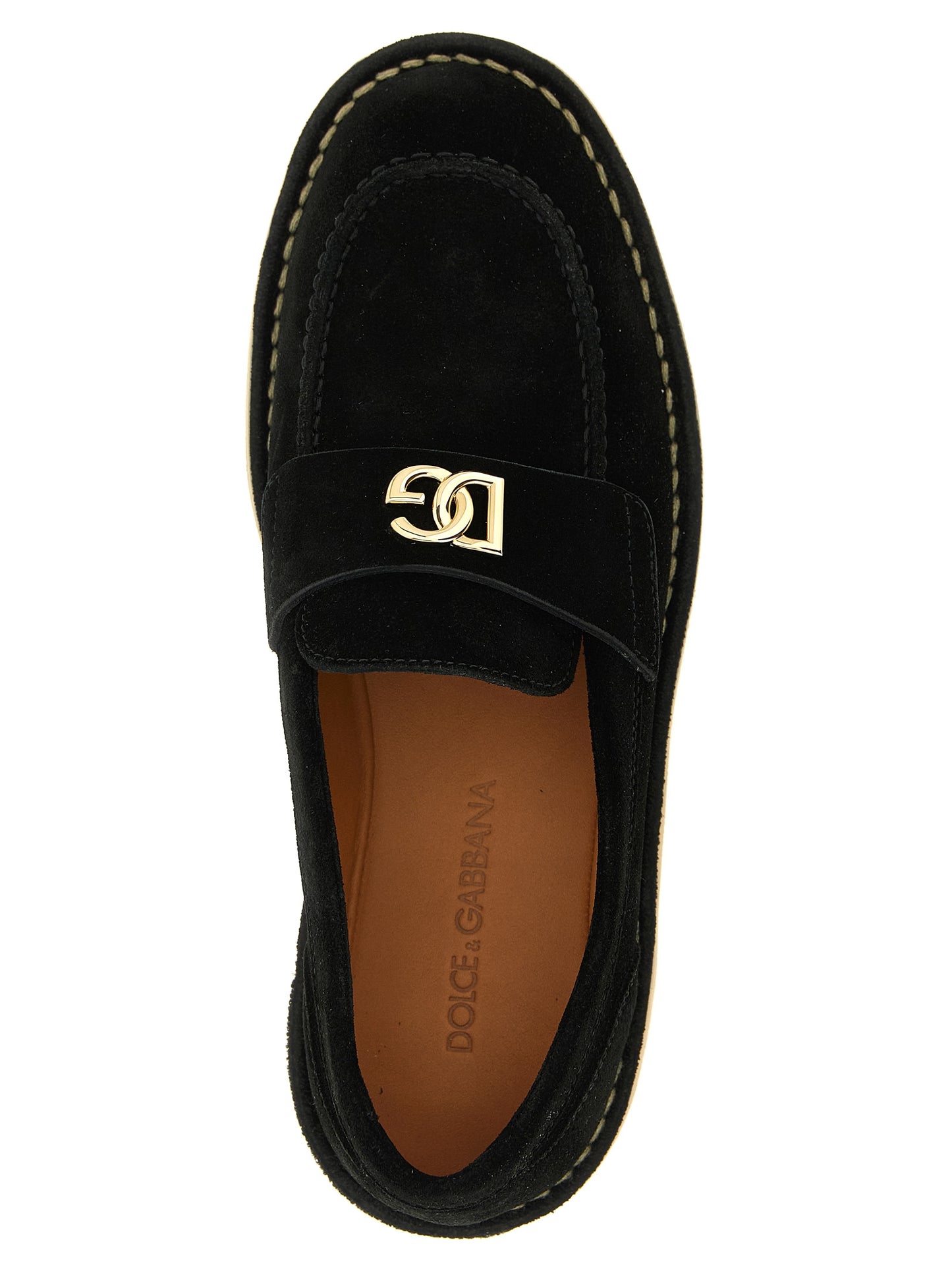 Dolce & Gabbana Casual Loafers – Black Moccasins