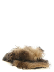Dolce & Gabbana Sheepskin Sandals