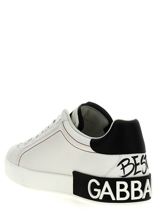 Dolce & Gabbana Portofino Sneakers for Men — Luxury Lace-Up