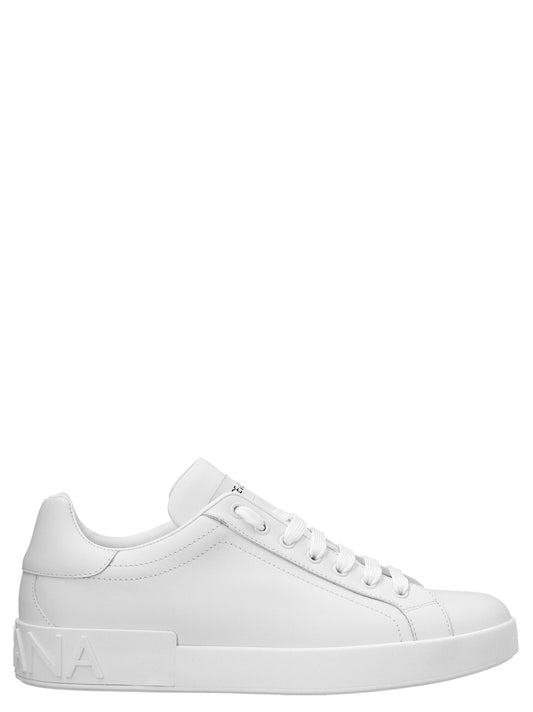 Dolce & Gabbana Portofino Sneakers for Men — White