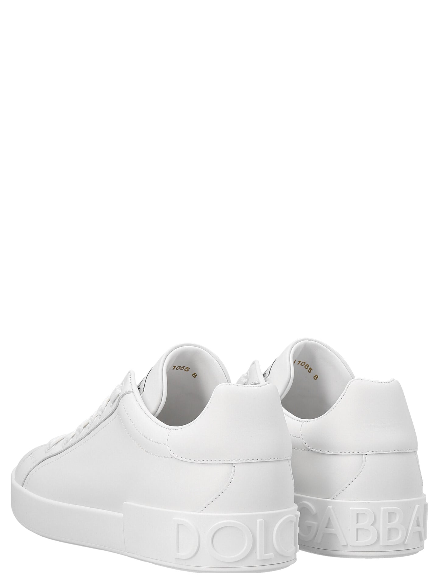 Dolce & Gabbana Portofino Sneakers for Men — White