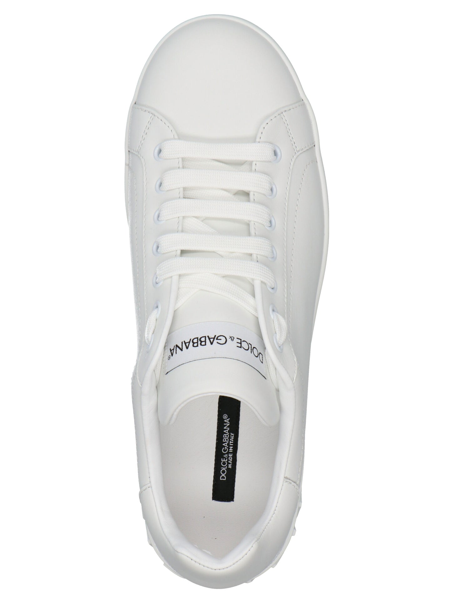 Dolce & Gabbana Portofino Sneakers for Men — White