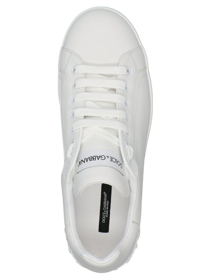 Dolce & Gabbana Portofino Sneakers for Men — White