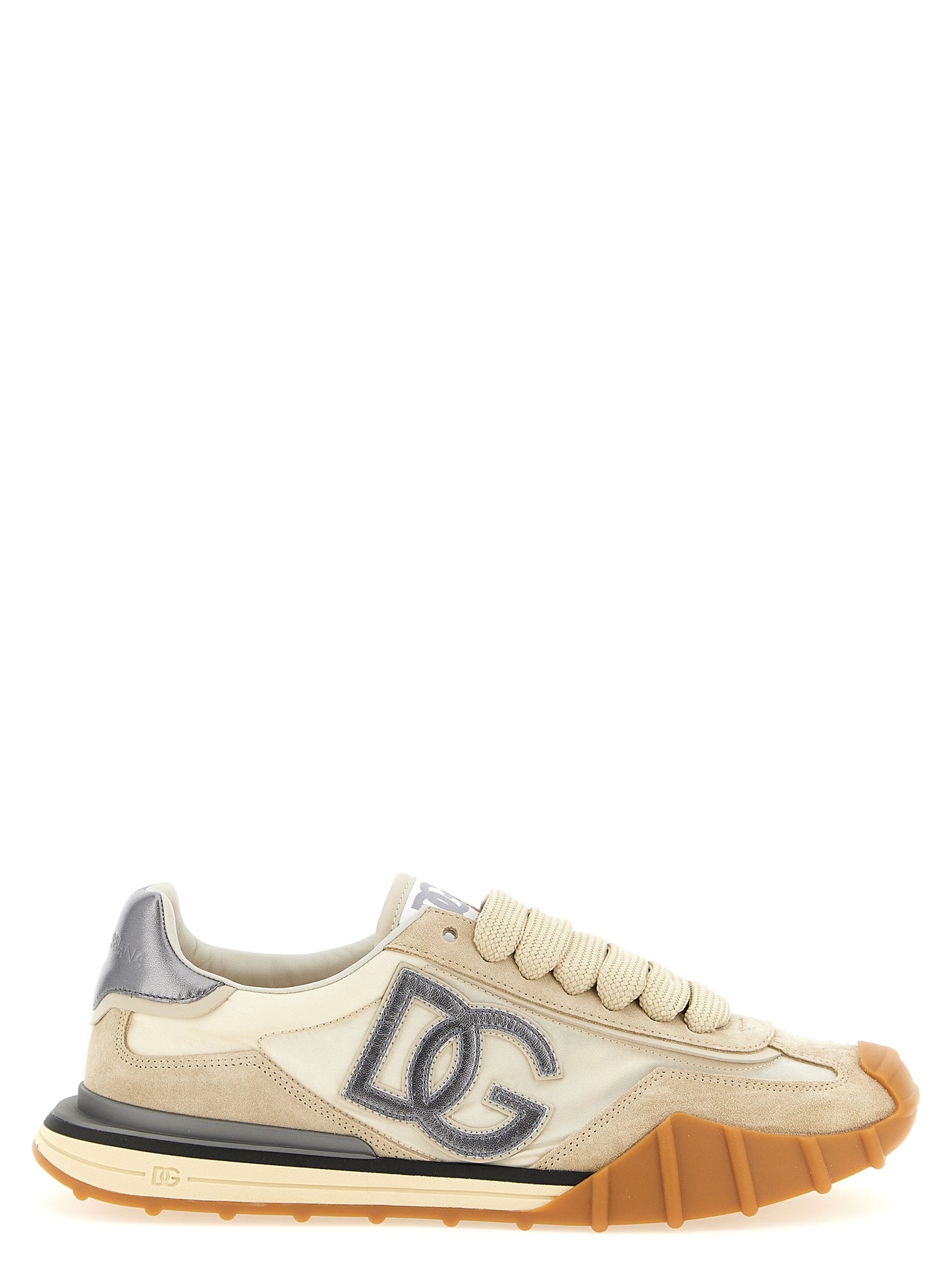 Dolce & Gabbana Sneakers — DG Athletic for Men, Silver