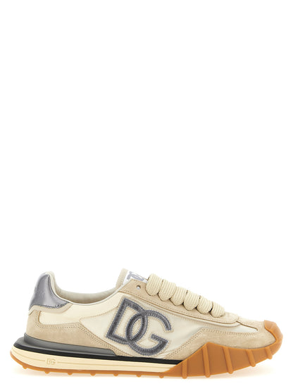 Dolce & Gabbana Sneakers — DG Athletic for Men, Silver
