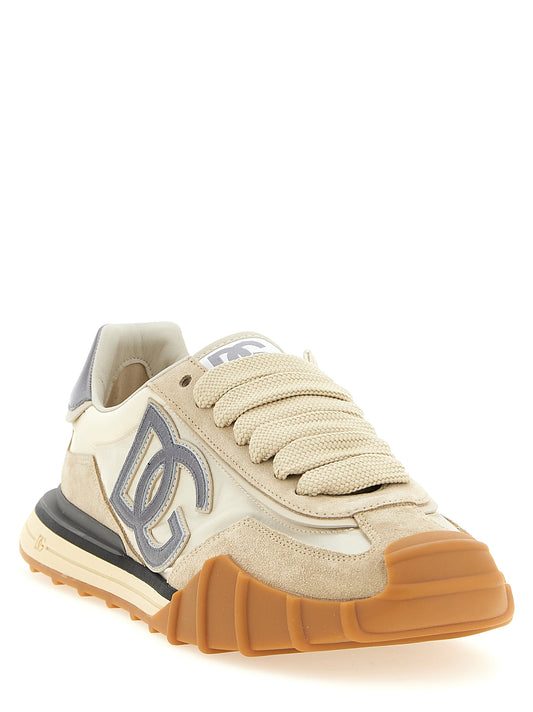 Dolce & Gabbana Sneakers — DG Athletic for Men, Silver