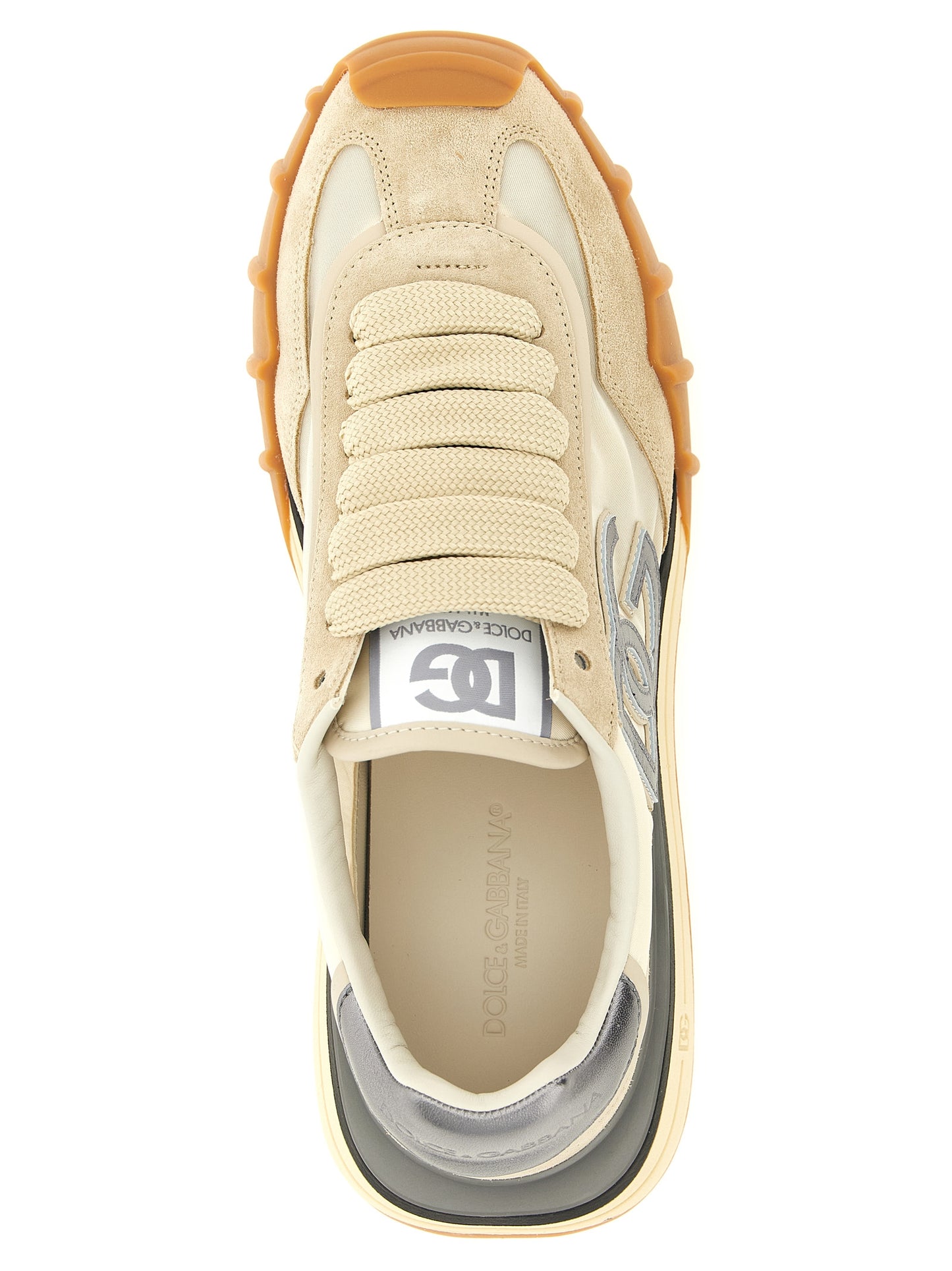 Dolce & Gabbana Sneakers — DG Athletic for Men, Silver
