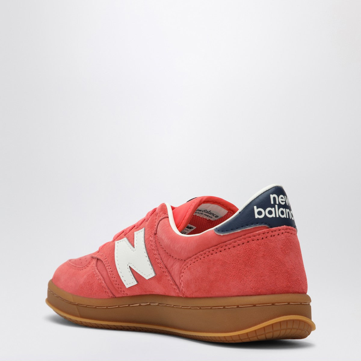 New Balance Sneaker T500 Drift Red suede low-top