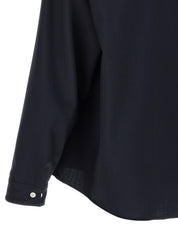 Marni Tropical Wool Shirt for Men — Classic Blue Fit