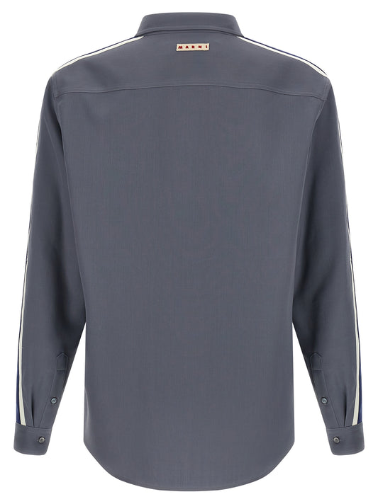 Marni Wool Shirt for Men — Gray Virgin Wool, From €490