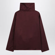 LouLou De Saison Plum Cyna silk blouse