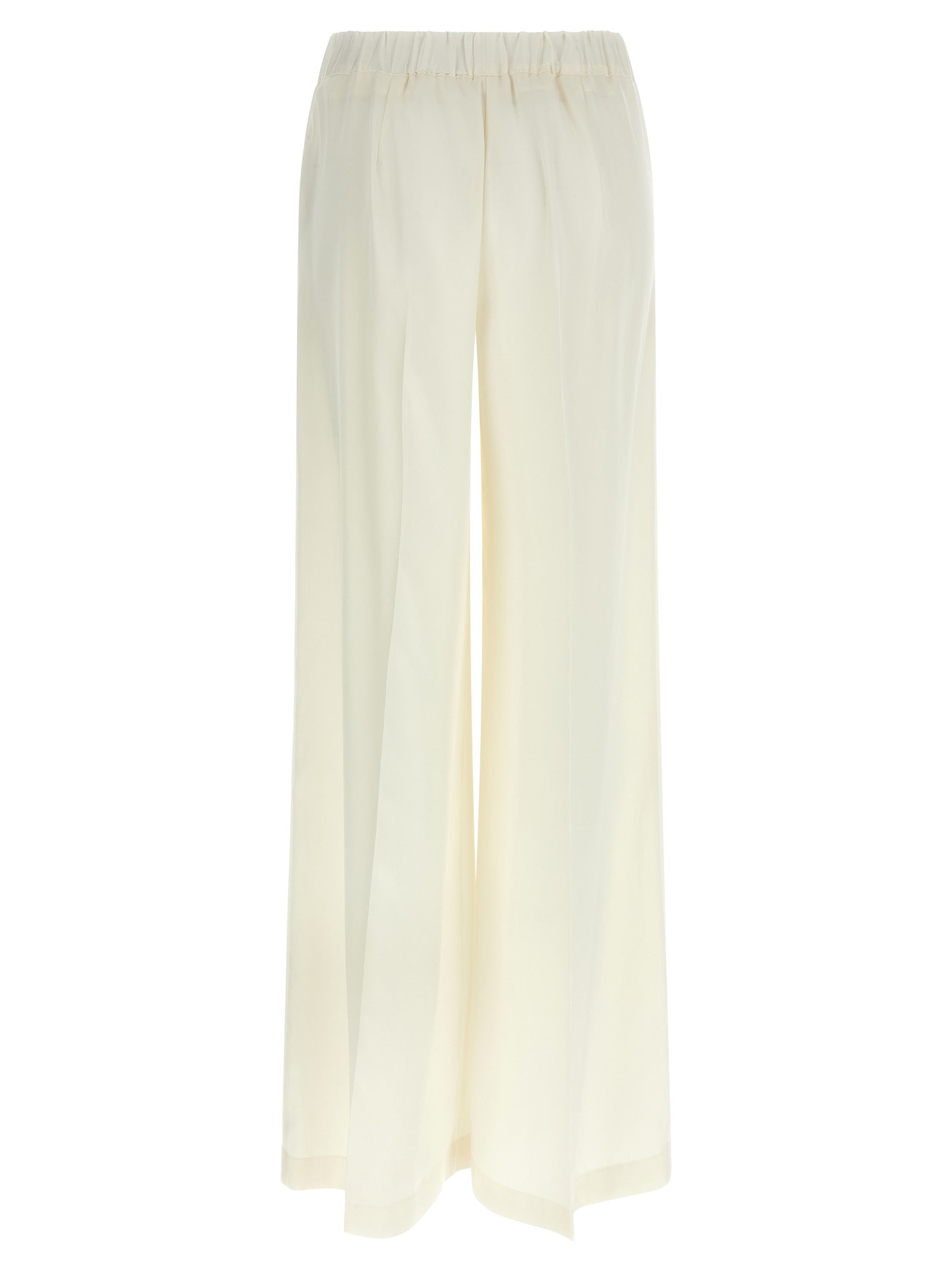 P.A.R.O.S.H. Paky Pants Trousers — Wide White Fit