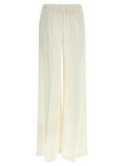 P.A.R.O.S.H. Paky Pants Trousers — Wide White Fit