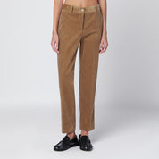 P.A.R.O.S.H. Camel-coloured corduroy trousers